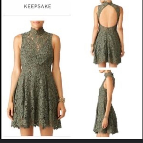 Keepsake Green Dress - Picture 2 of 5